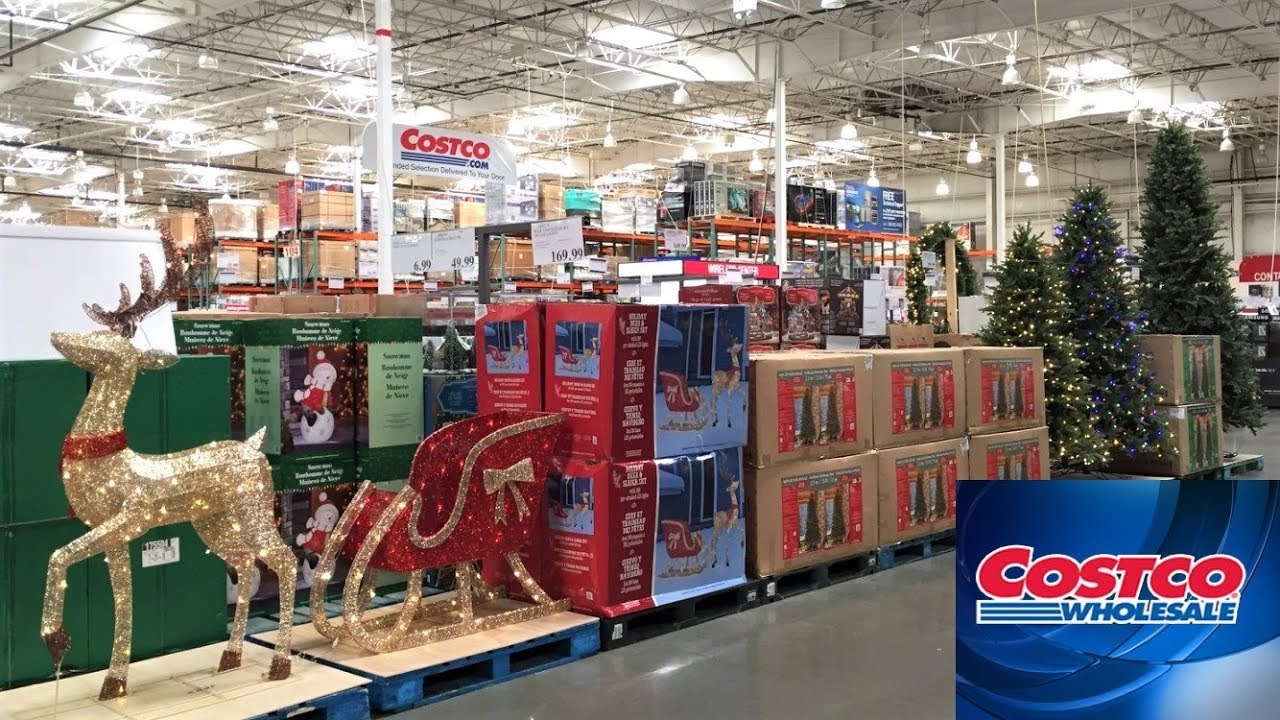 COSTCO WHOLESALE CLUB CHRISTMAS DECORATIONS TREES DECOR ...