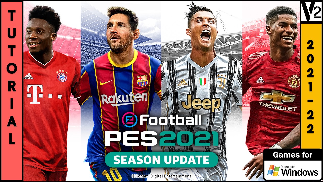 eFootball PES 2021 — Gudpley Patch Season 2021/22 V2 (PC) | TUTORIAL