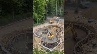 Incredible Architectural Timelapse: From Empty Ground to Luxury Forest Villa