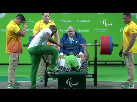 Powerlifting | JEGEBE Opeyemi Nigeria | Men’s -88kg | Rio 2016 Paralympic Games