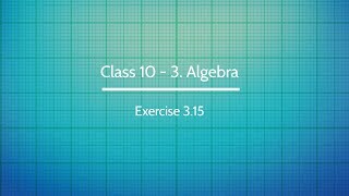 Algebra - Quadratic Graphs 10th Chapter 3(83).