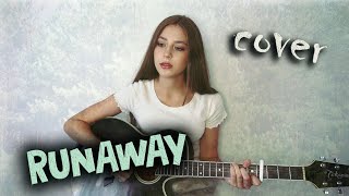 RUNAWAY Aurora guitar cover | кавер на гитаре | cover Маша Соседко