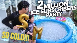 2 MILLION ICE SUBSCRIBERS PARTY | Ranz and Niana