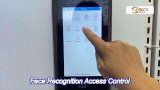 wall mount / pole mount face recognition access control terminal for office buildings