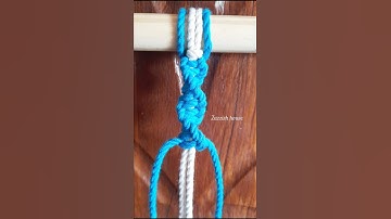Part-2 Basic macrame  knots beginner tutorial  #diy #latest #wallhanging #beginners