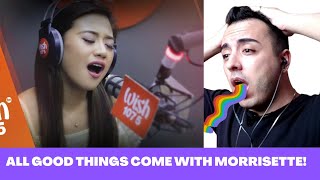 REACTION Morissette covers Secret Love Song Little Mix LIVE on Wish 107 5 Bus