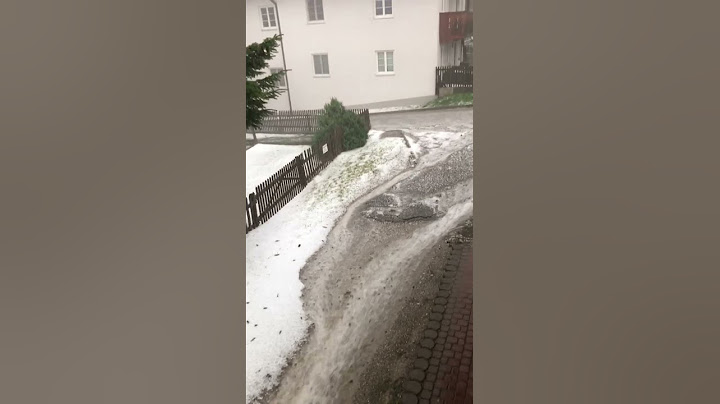Unwetter in Königsdorf Bad Tölz-Wolfratshausen Bayern | Severe Weather in GERMANY