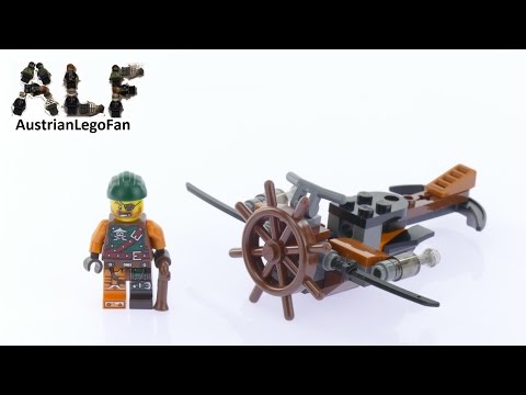 Lego Ninjago 30421 Skybound Plane - Lego Speed Build Review - YouTube