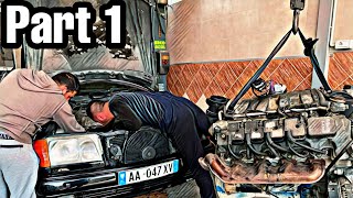 Mercedes W124 Swap Engine 5.0 M113 -W124 Monster (Restauration) - Part 1