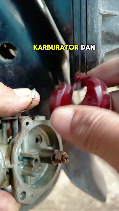 cara mengatasi karburator banjir di motor Supra #supra