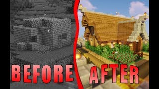 Surprising A Noob With A Brand New Rustic Base | Flippers E5 | Minecraft