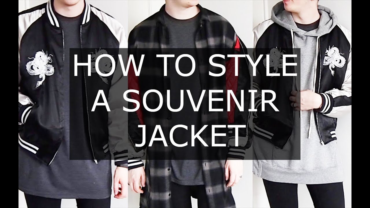 How to Style a Souvenir Jacket | gallucks - YouTube