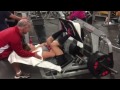 Amy su  pr in seared leg press