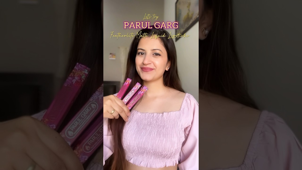 Parul Garg Lipstick swatches 
