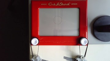 Direct Digital Synthesis of Circle on an Etch A Sketch with Raspberry Pi Pico