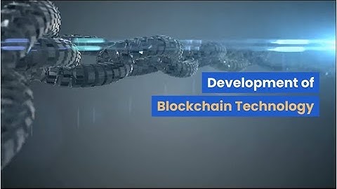 #OneMinuteBlockchain Development of Blockchain Technology over the years