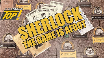 Sherlock The Game is Afoot - Deduction Board Game