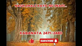 Nagkamali Kayo Ng Inapi..Kabanata 2471-2480