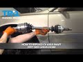 How To Replace CV Axle Shaft 1997-2001 Lexus ES300