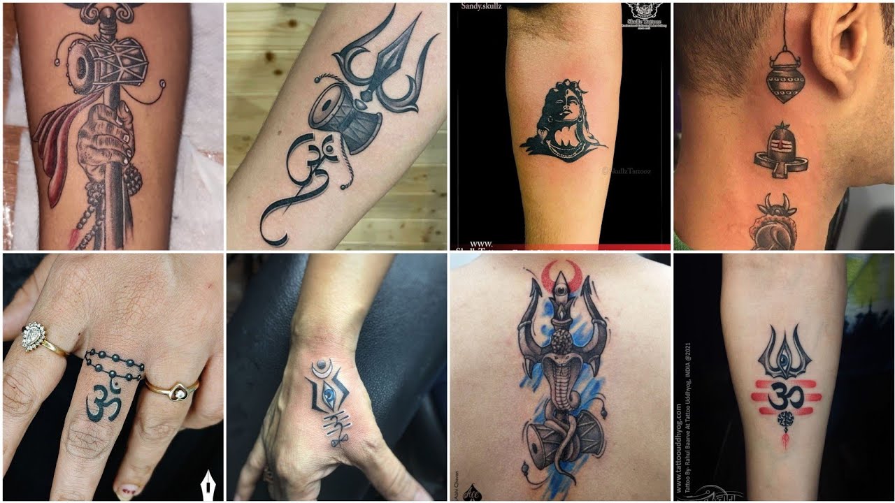 Mahadev trishul tattoo |trishul tattoo |mahadev tattoo | samurai tattoo  mehsana |9725959677 | Small tattoos for guys, Bholenath tattoo, Trishul tattoo  designs