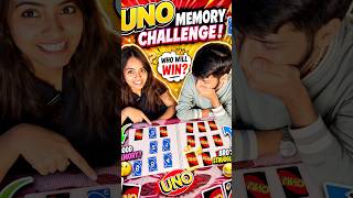 Memory vs Memory! 🧠🔥 Who can remember all 9 UNO cards and flip them in order first?#unogame #dice