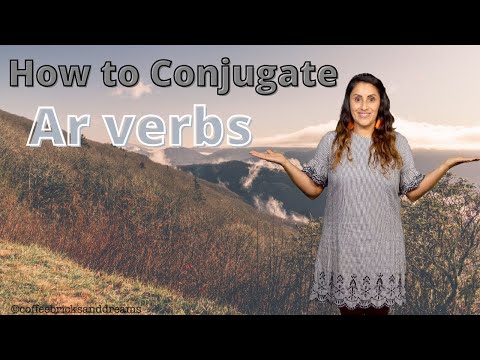 How to Conjugate ar verbs in Spanish