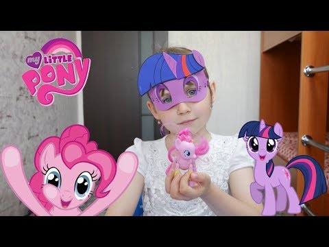 MY Little PONY Pinkie Pie//Маска из ЭВА Искорка.
