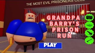 [UPDATED!] GRANDPA BARRY'S PRISON RUN! OBBY ROBLOX FULL GAMEPLAY WALKTROUGH #roblox #scaryobby