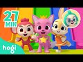 Learn colors with Slides and Wonderville Friends | +Compilation | Colors for Kids | Hogi Colors