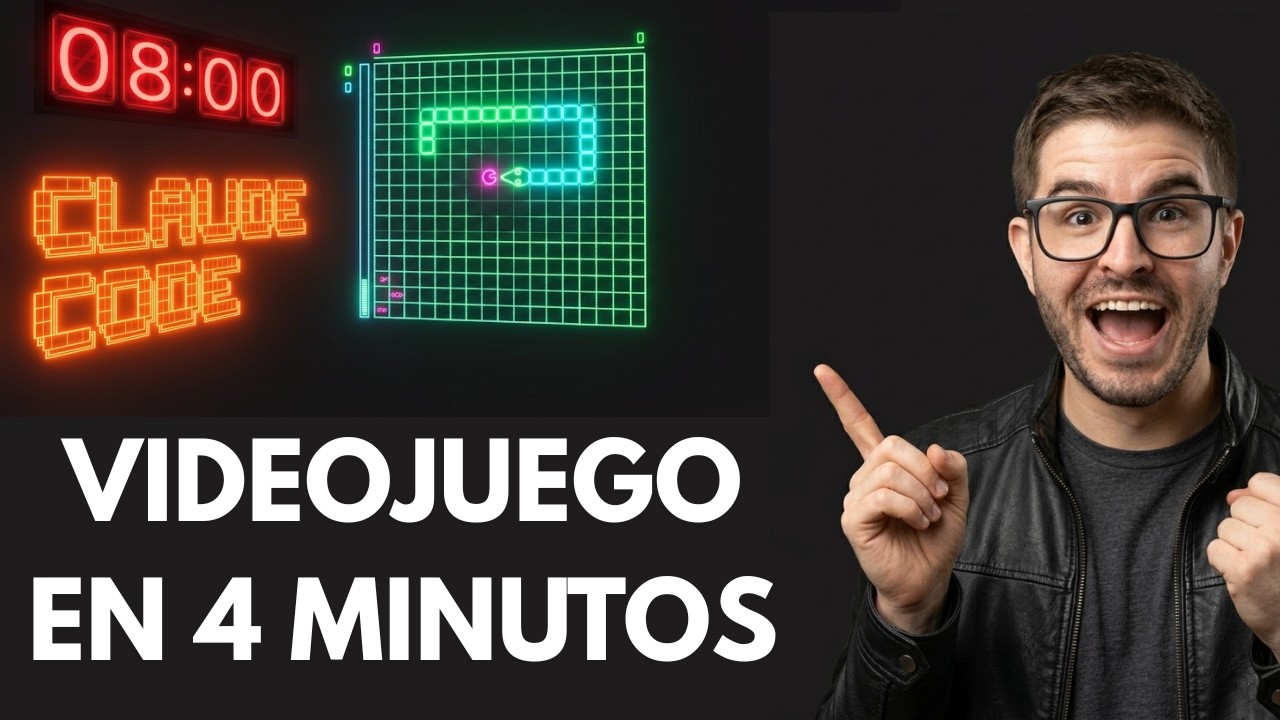 Creé un Videojuego en 4 Minutos (Claude Code) - YouTube