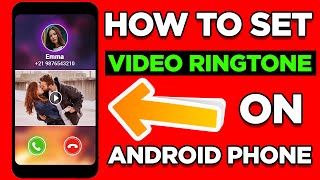 Video Ringtone | How to Set Video Ringtone on Android Mobile screenshot 2