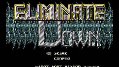 Mega Drive Longplay [052] Eliminate Down