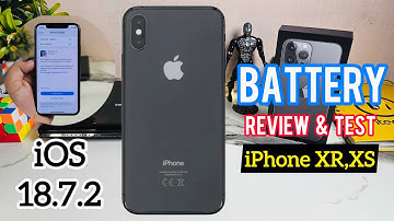 iOS 18.7.2 Battery Review & Battery Test on iPhone XR & XS | Battery Performance on iOS 18.7.2