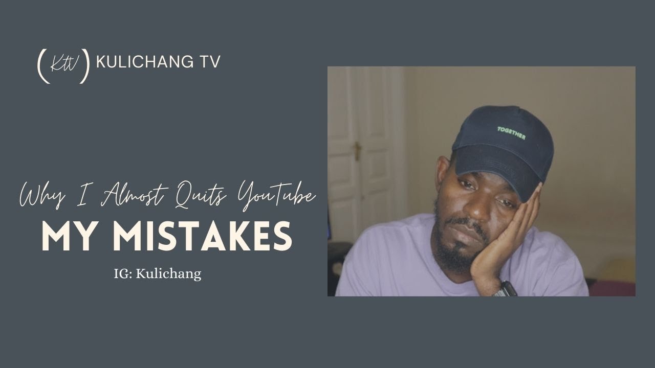 Why I Almost Quit YouTube | My Struggles As A Youtuber - YouTube