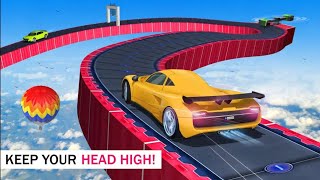 Don’t Fall, Trying the Ramp Car Stunts & Impossible Mega Ramp Stunt Driving Game screenshot 4