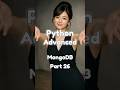 Python Advanced MongoDB | Part 26 #cybersecurity #python #mongodb #pythontutorial #tutorial