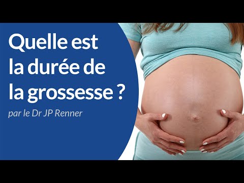 Vidéo: Durée de combien de semaines dure une grossesse à terme ?