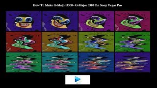 How To Make G-Major 3300 - G-Major 3310 On Sony Vegas Pro (New Effect)