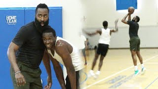 james harden nba mvp at rico hines ucla run