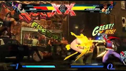 Ultimate Marvel vs Capcom 3 Strider Hiryu Level 3