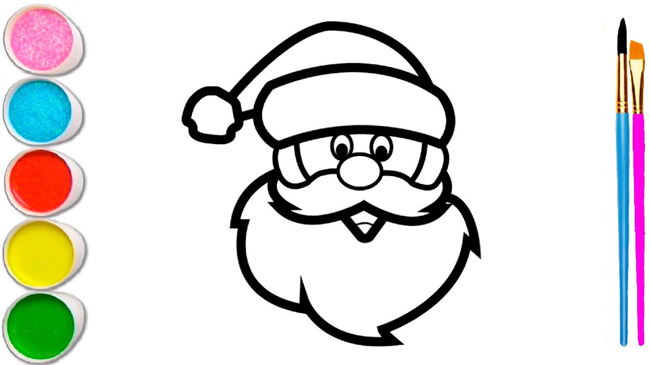 Qorbobo Rasm Draw a snow grandfather for kids | Bolalar uchun qorbobo rasm chizish ...