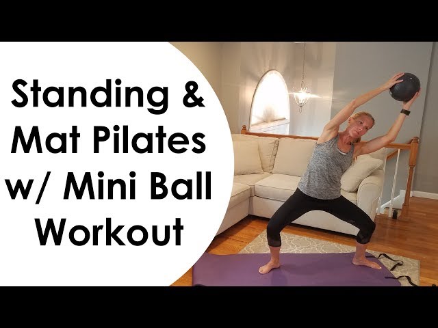 Mini-Ball Pilates Workout  Routine for Posture 