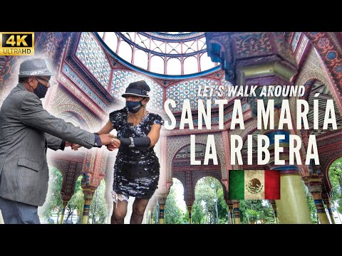 🇲🇽 SANTA MARIA la RIBERA, CDMX | Mexico City's Next BIG THING? | 4K CITY WALKAROUND | Mexico Travel