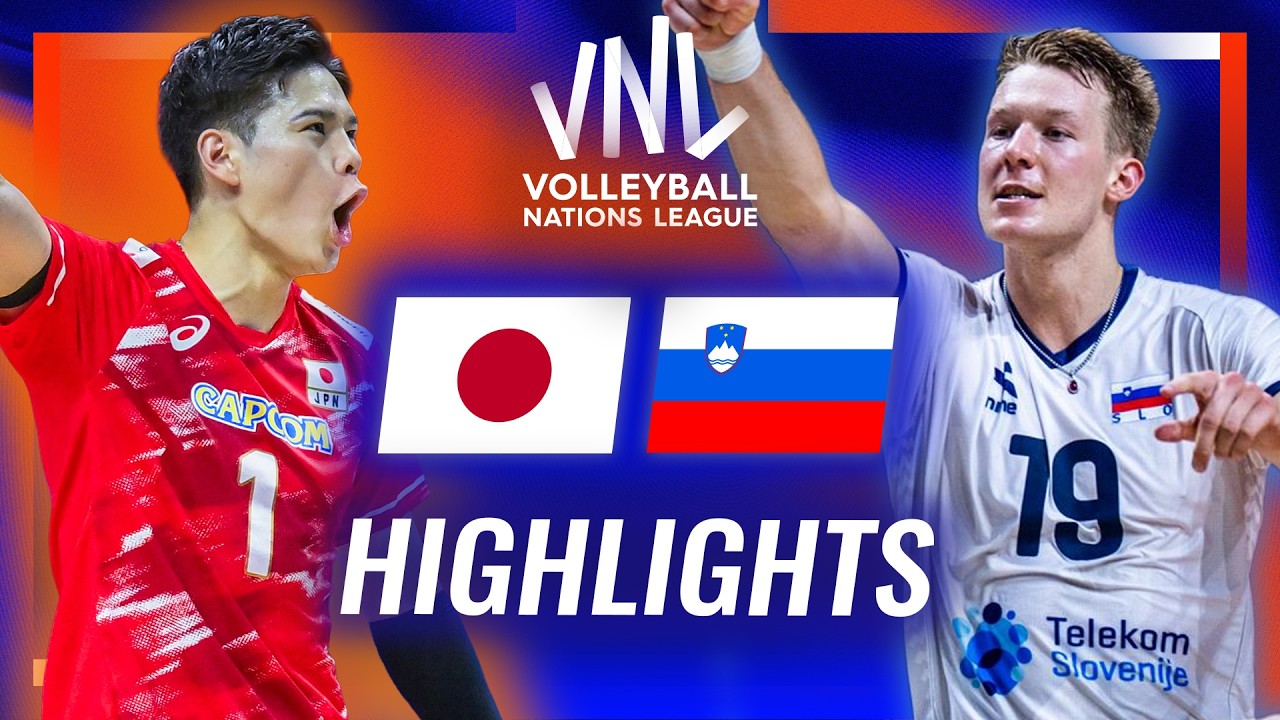 Japan 🇯🇵 vs. Slovenia 🇸🇮 - Highlights | Men's VNL 2026