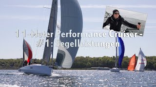 Vergleichstest 11-Meter-Performance Cruiser 2022, Segelleistung