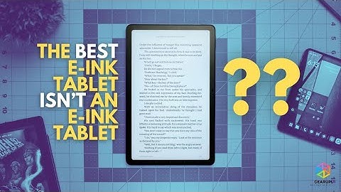 The best e-ink tablet isn