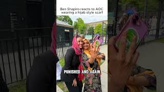 Ben Shapiro reacts to AOC wearing a hijab style scarf @BenShapiro #shorts