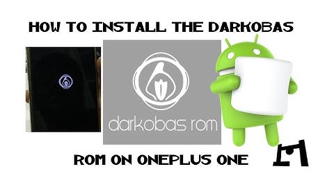 How To Flash Oneplus One Marshmallow-Beautiful Custom ROM-Great Battery Life : Darkobas ROM