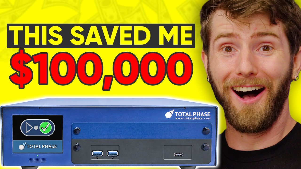 This Just Saved me $100,000 - Totalphase Cable Tester