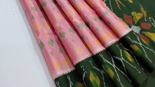 New Launch Alert 6,499 Double-Warp Soft Silk With Bold Pallu